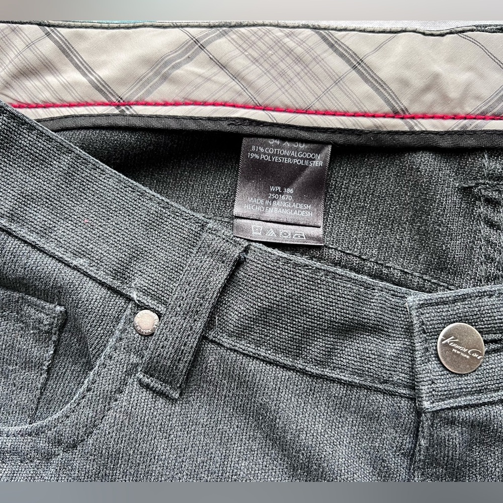 Kenneth Cole New York Dark Gray Relaxed Jeans